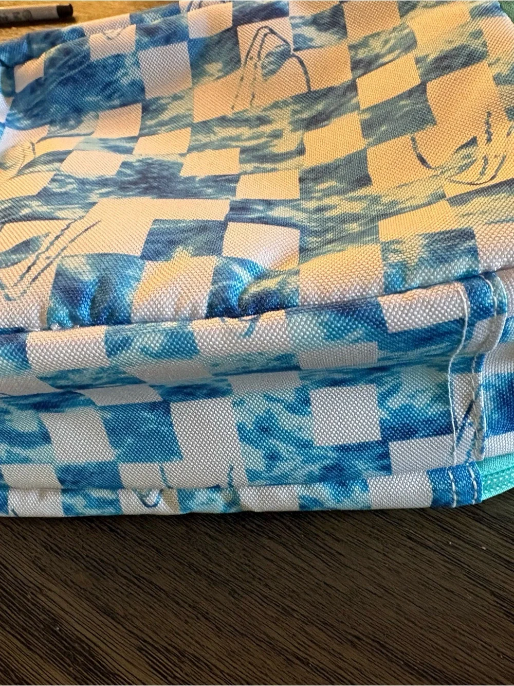Cat & Jack sharks! Lunch Tote with Coral Strap
